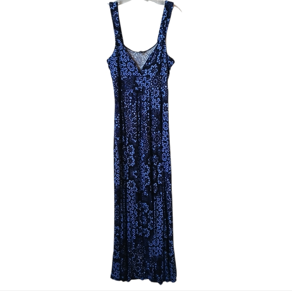 Spense Blue Maxi Dress Size XL